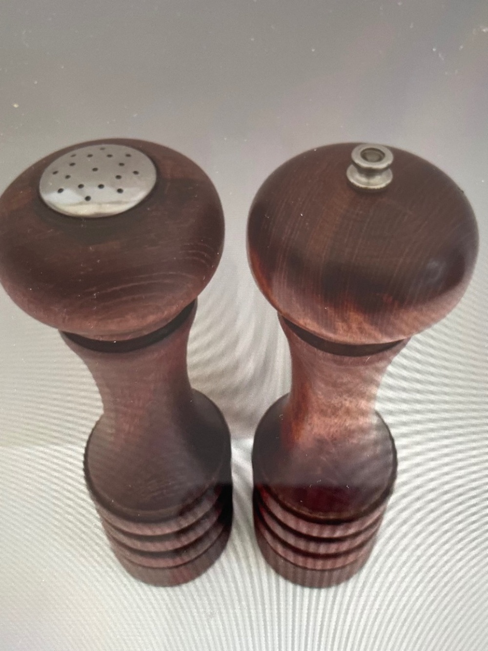 WOODEN SALT/PEPPER